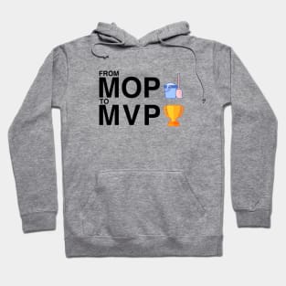 The Office From MOP to MVP Black Hoodie